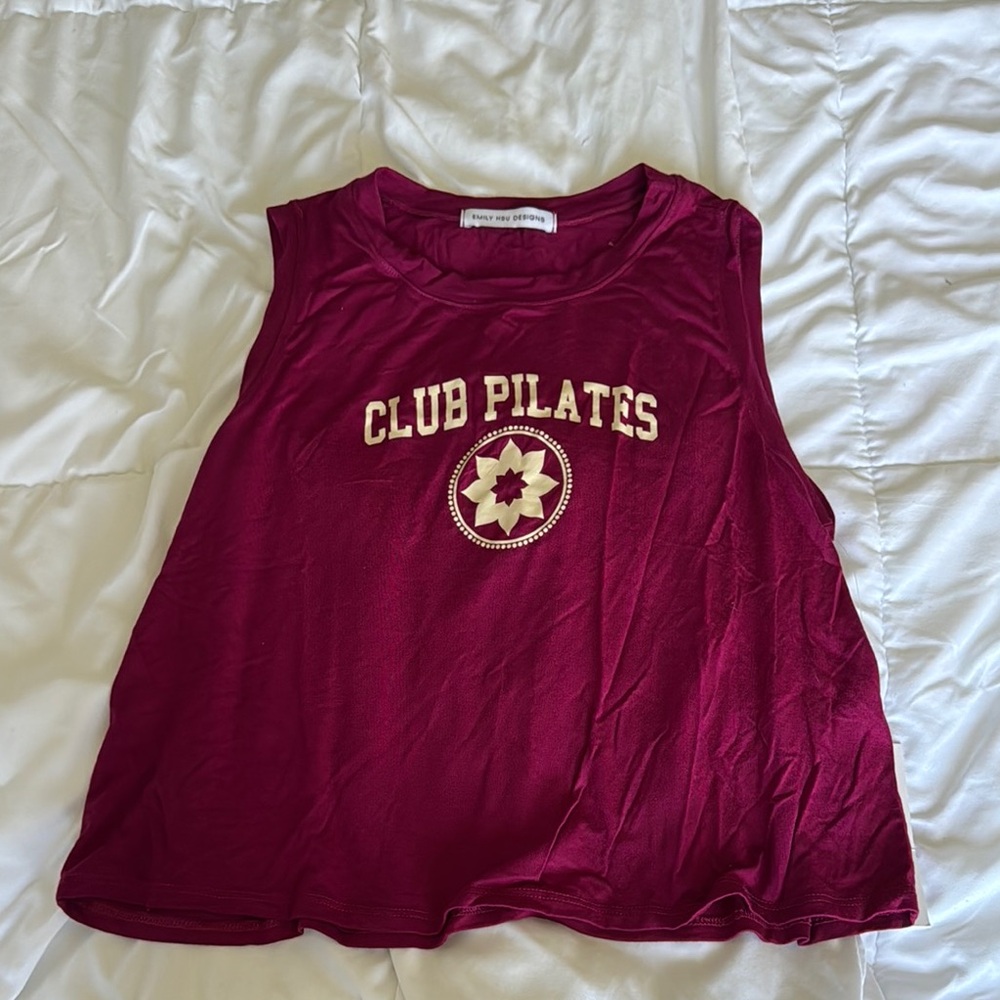 Emily Hsu Designs Magenta Tank Top